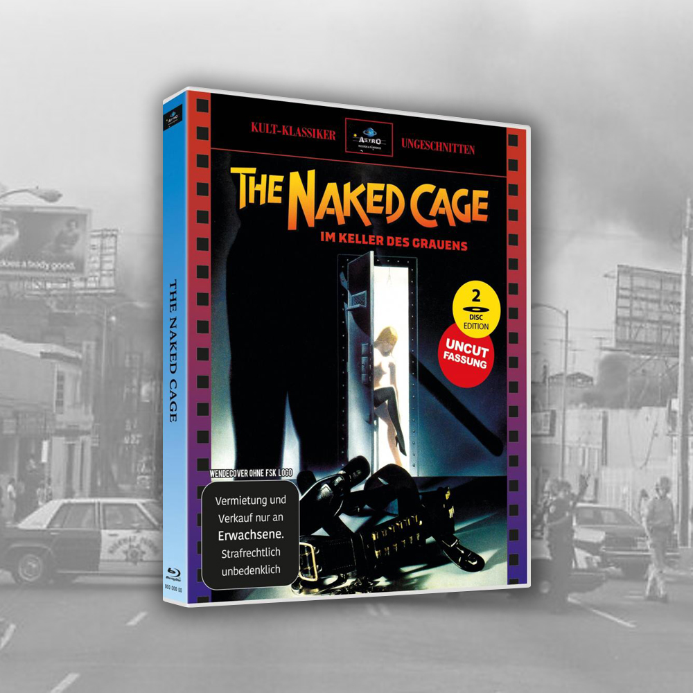 The Naked Cage - Im Keller des Grauens - Ltd. Edition / Cover 2 (2 Blu-rays)