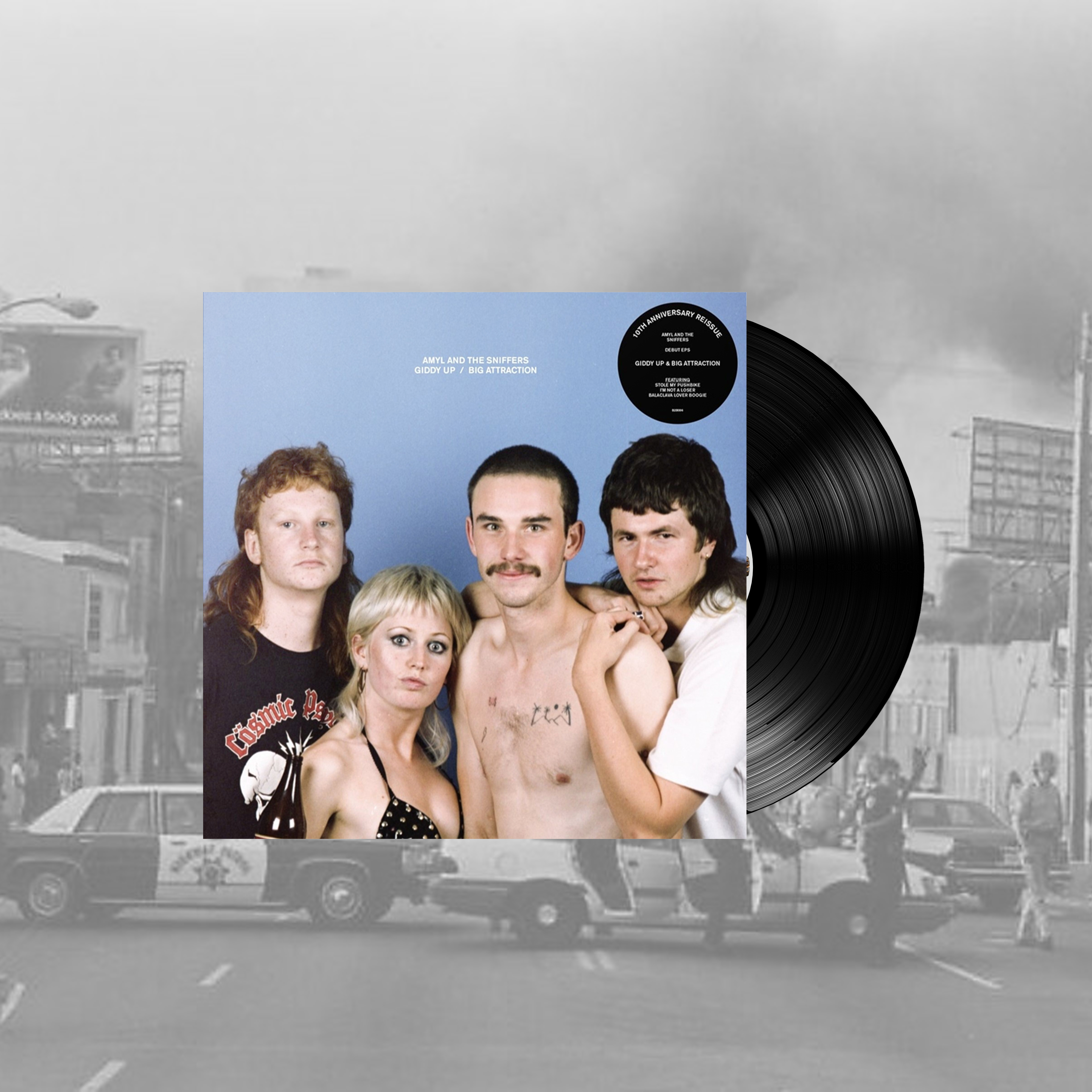 Amyl and The Sniffers - Giddy Up / Big Attraction 12"