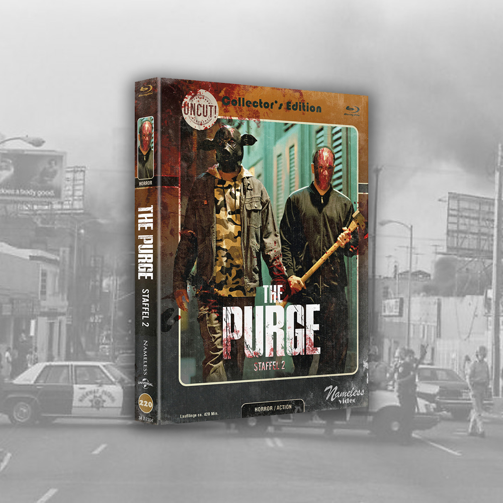The Purge - Die Säuberung - Staffel 2 - Mediabook / Cover B (2 Blu-rays)