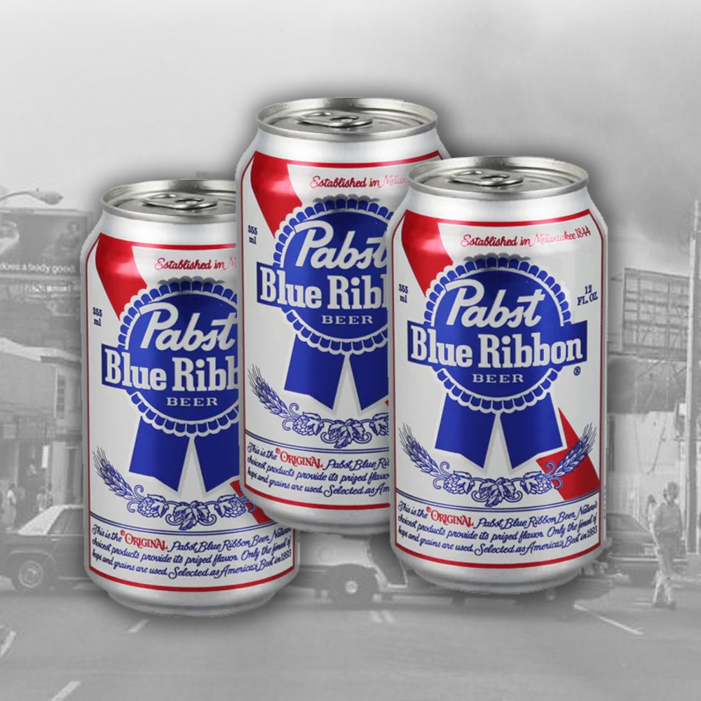 Pabst Blue Ribbon Beer (355ml)
