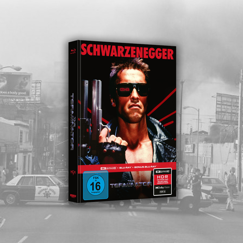 Terminator - Mediabook / Cover A (4K UHD + 2 Blu-rays)