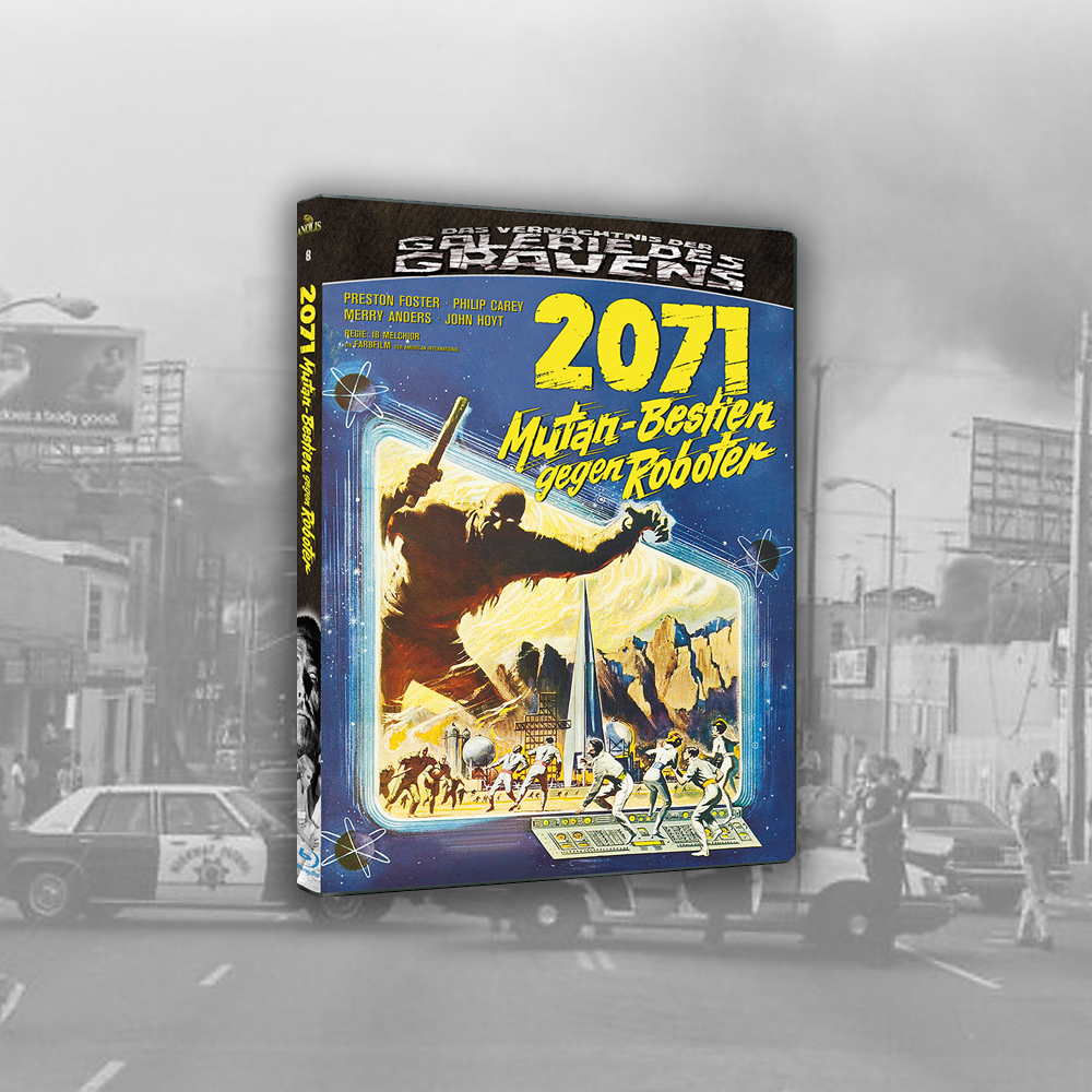 2071 Mutan-Bestien gegen Roboter - Das Vermächtnis der Galerie des Grauens Nr. 8 (Blu-ray)