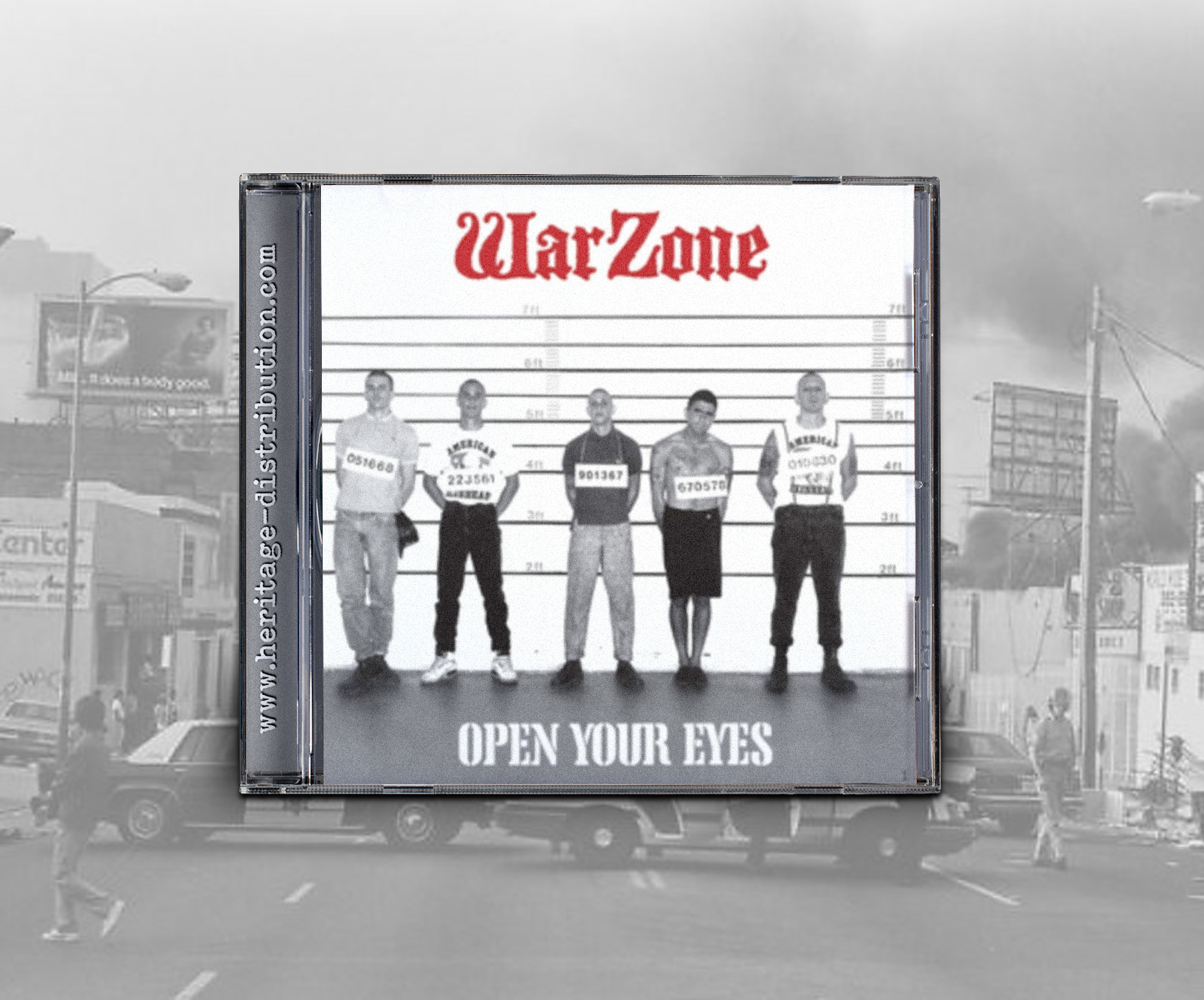 Warzone - Open Your Eyes (CD)