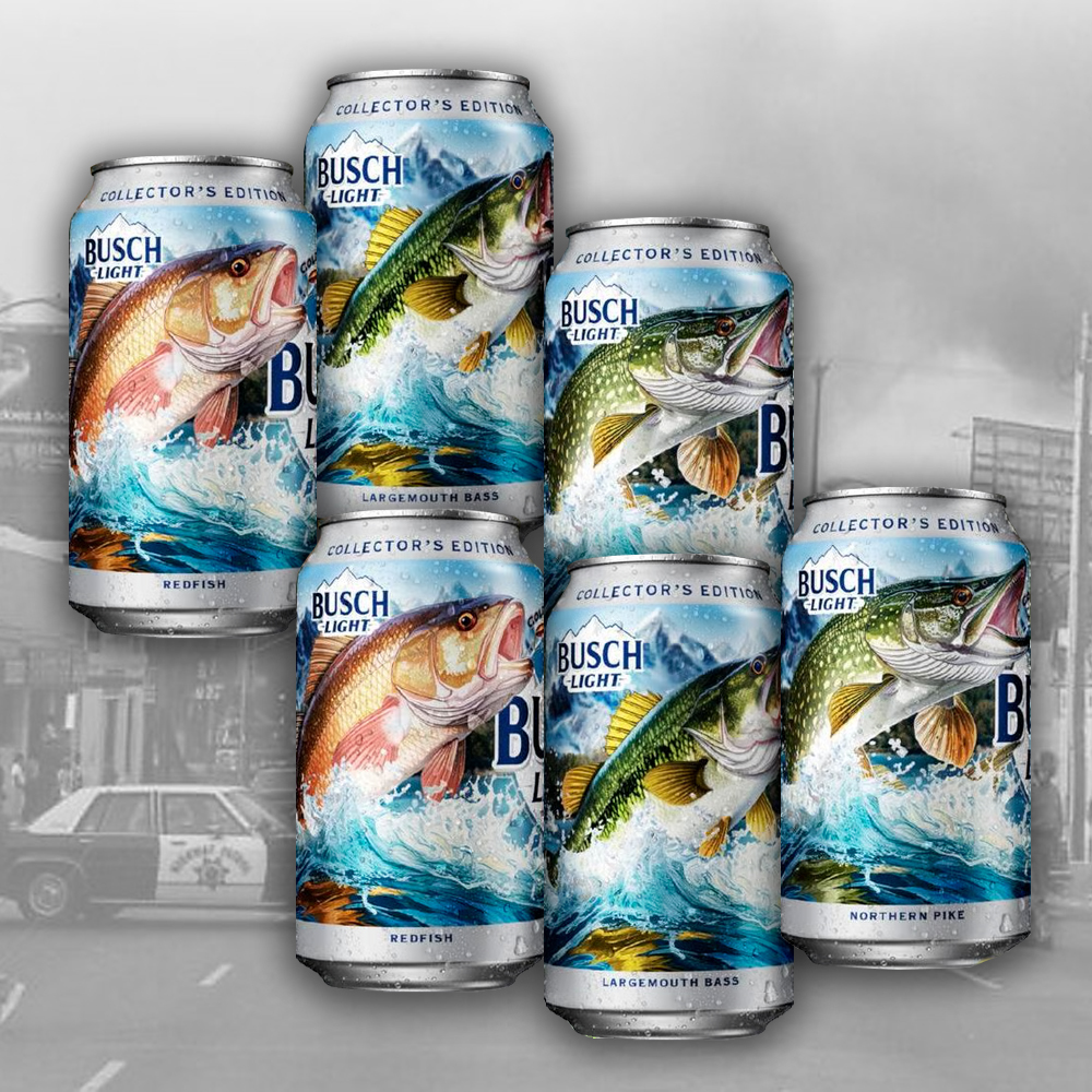 Busch Light - 6er Dose (355ml) - Collector´s Fishing Edition