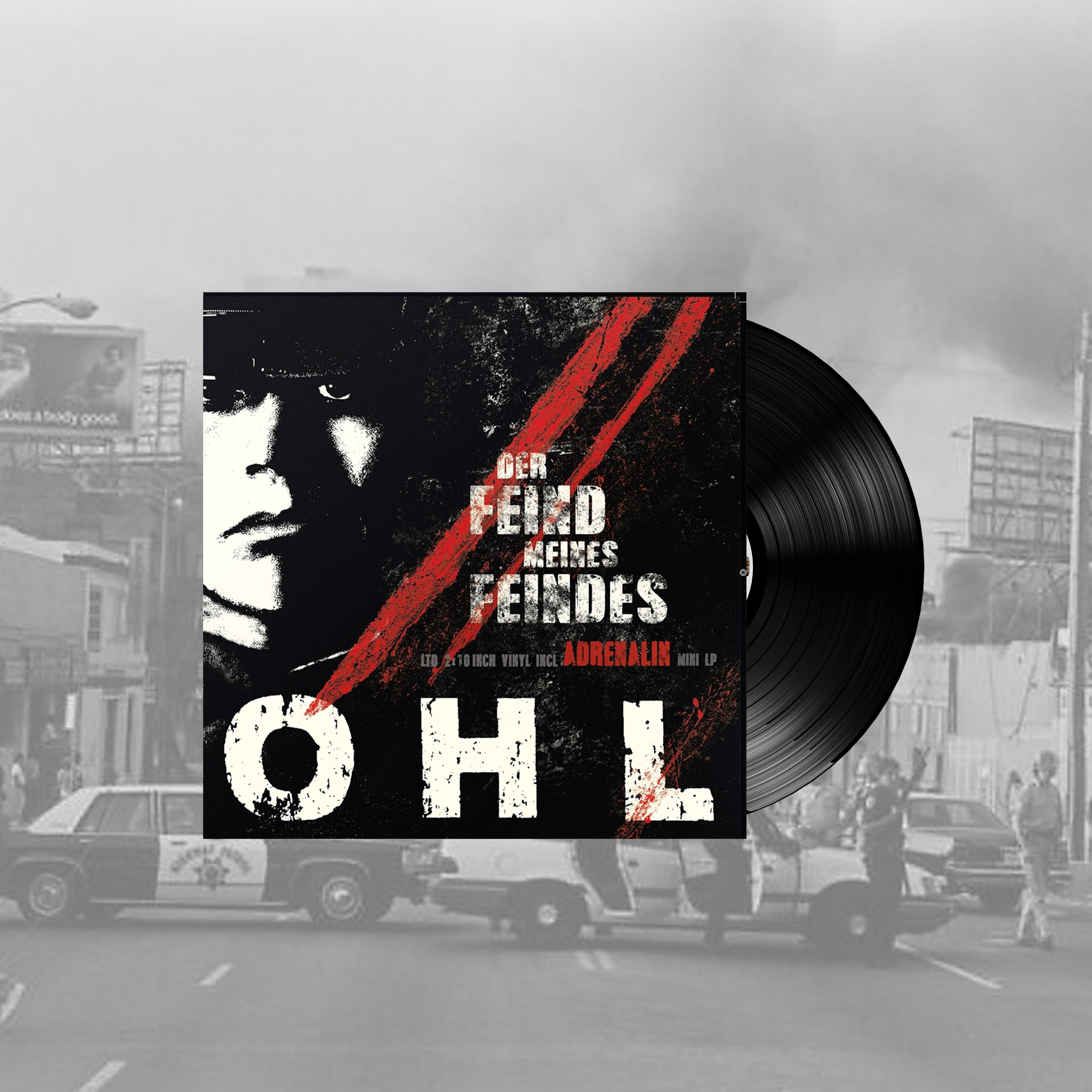 OHL - Der Feind Meines Feindes/Adrenalin 10" (2 LPs)