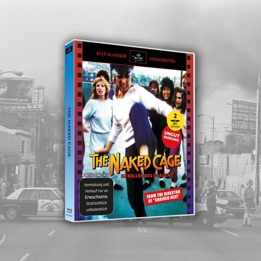 The Naked Cage - Im Keller des Grauens - Ltd. Edition / Cover 4 (2 Blu-rays)
