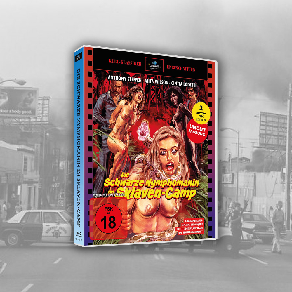 Die Schwarze Nymphomanin Im Sklavencamp (Blu-ray + DVD)