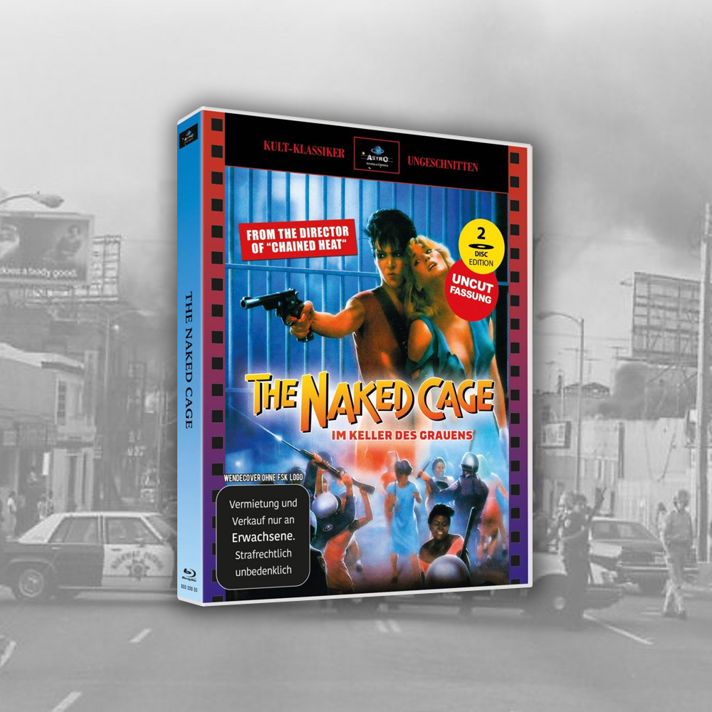 The Naked Cage - Im Keller des Grauens - Ltd. Edition / Cover 1 (2 Blu-rays)