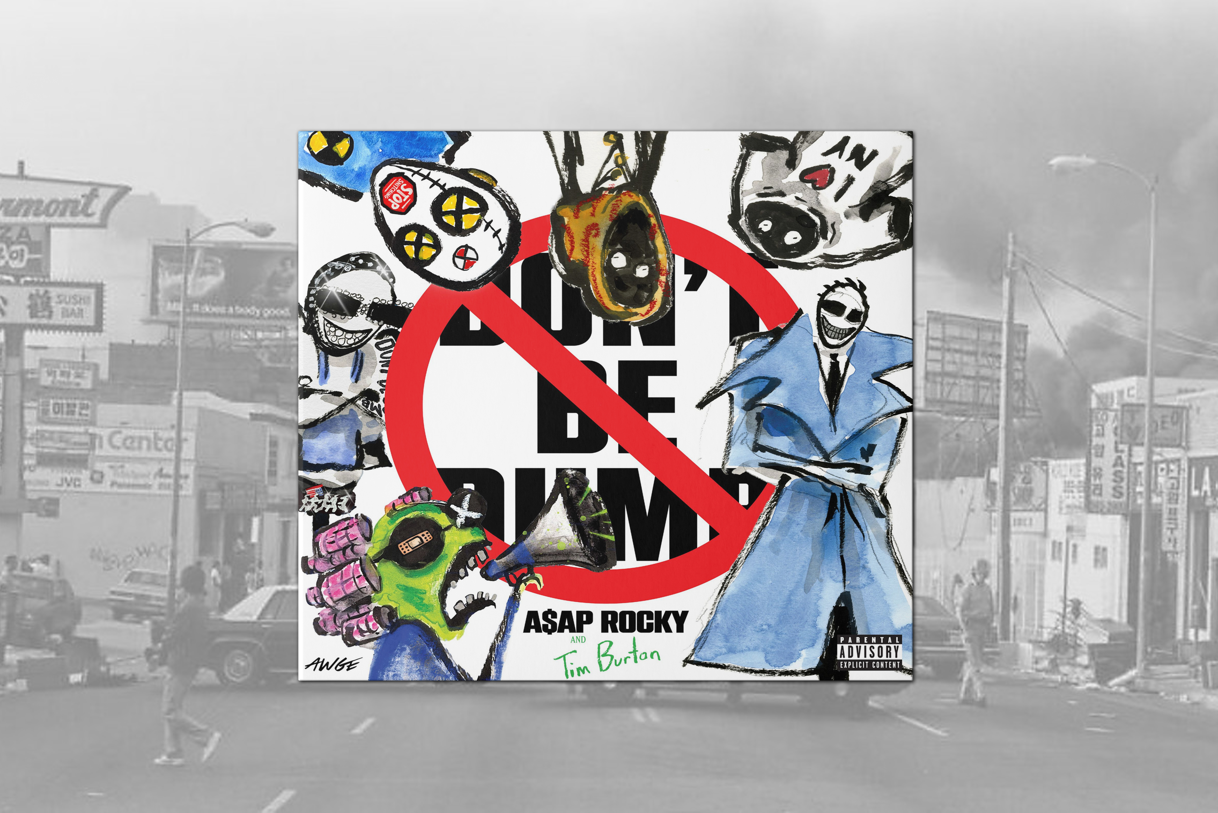 ASAP Rocky - Don't Be Dumb (CD)