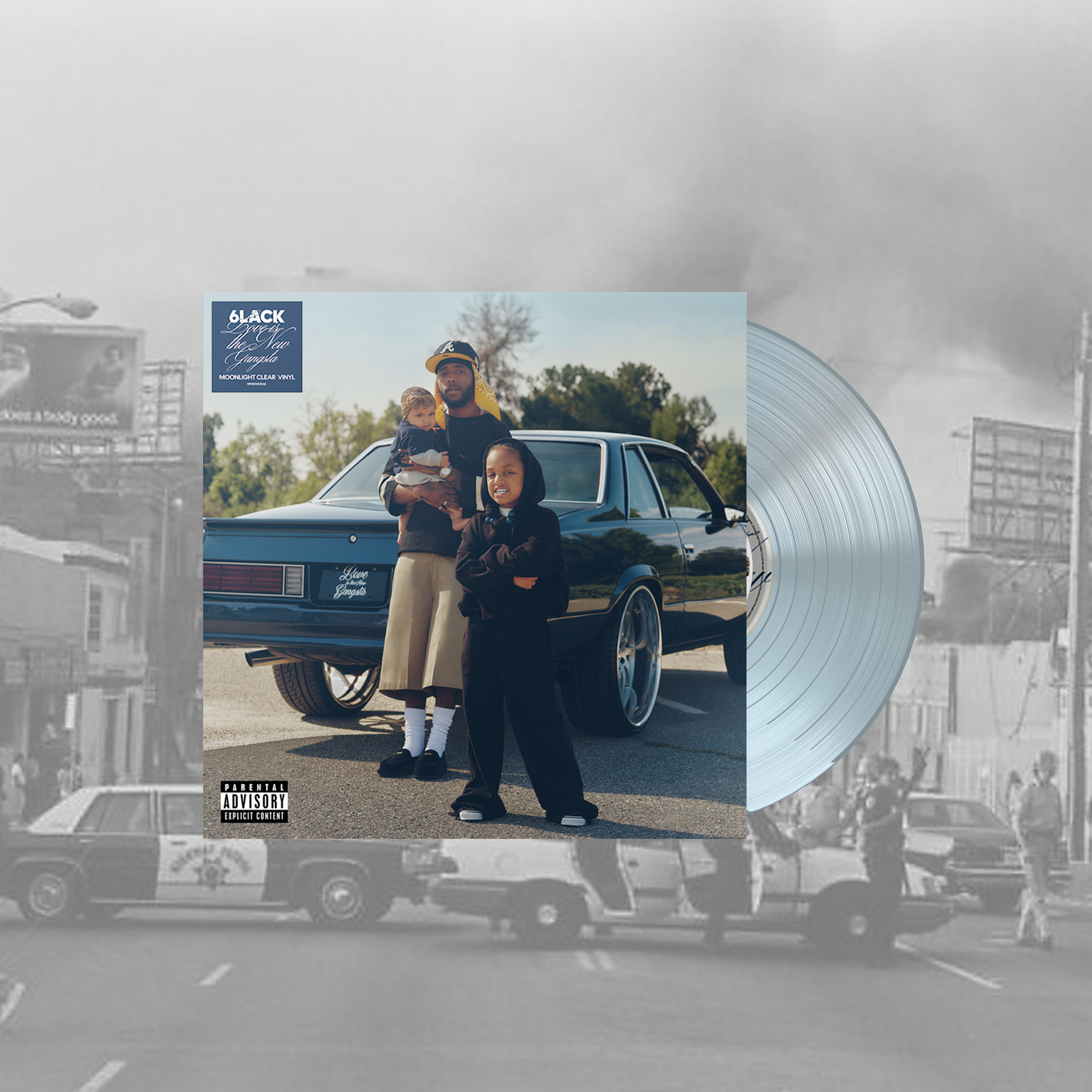 6LACK - Love is the New Gangsta 12"