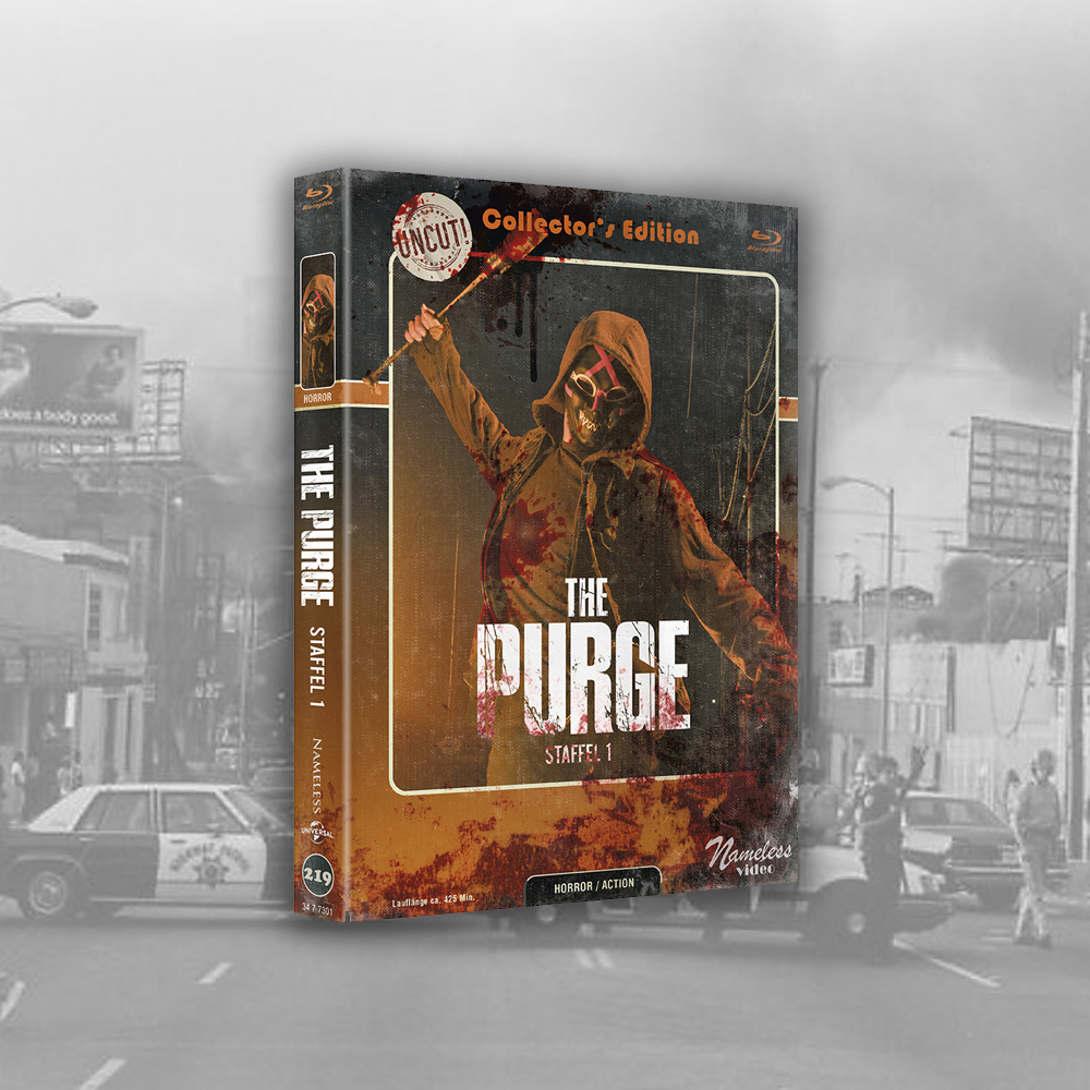 The Purge - Die Säuberung - Staffel 1 - Mediabook / Cover B (2 Blu-rays)