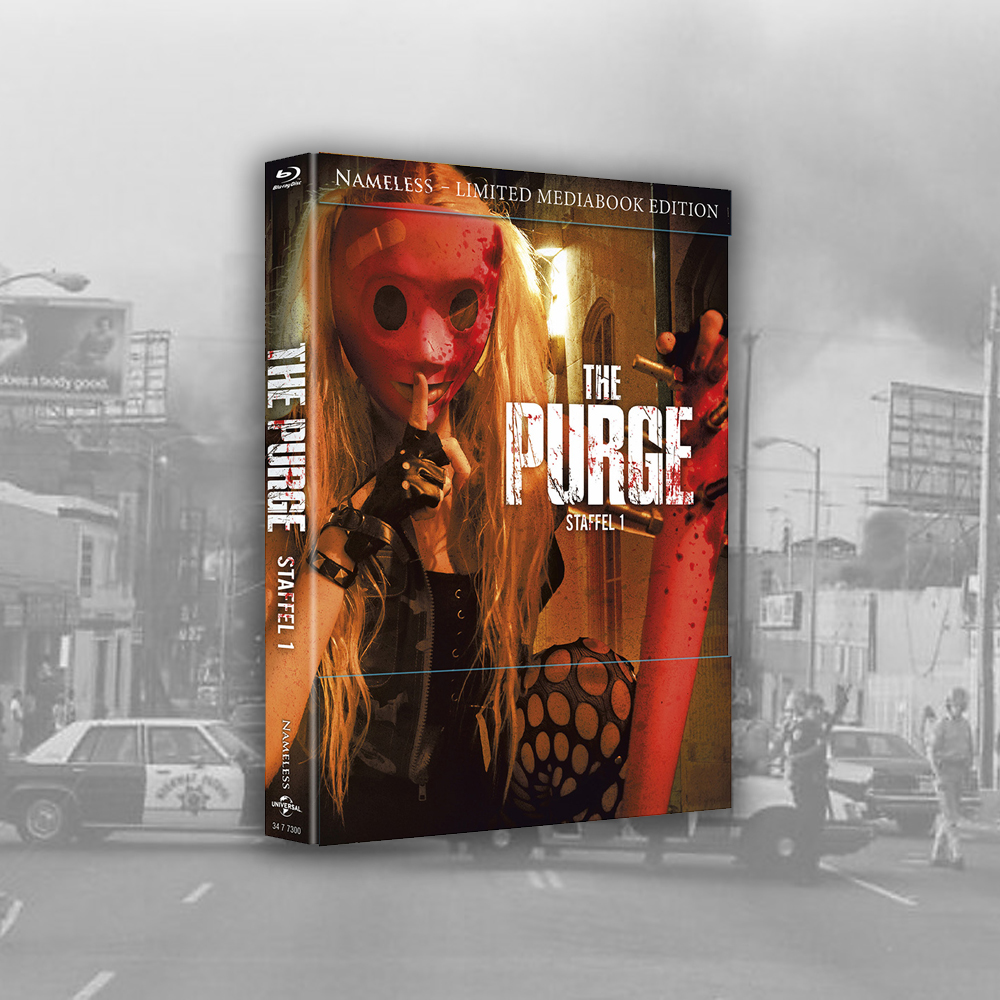 The Purge - Die Säuberung - Staffel 1 - Mediabook / Cover A (2 Blu-rays)