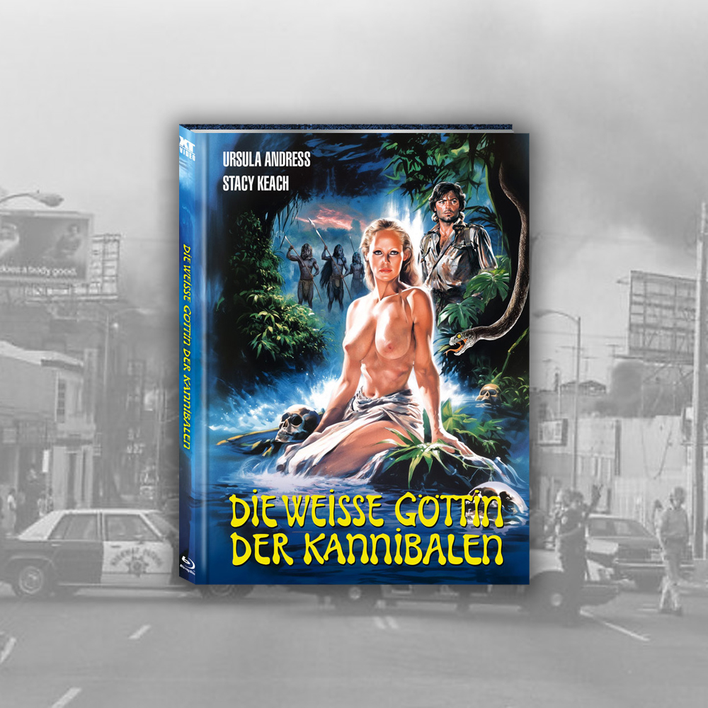 Die Weisse Göttin Der Kannibalen - Mediabook / Cover C (Blu-ray + DVD)