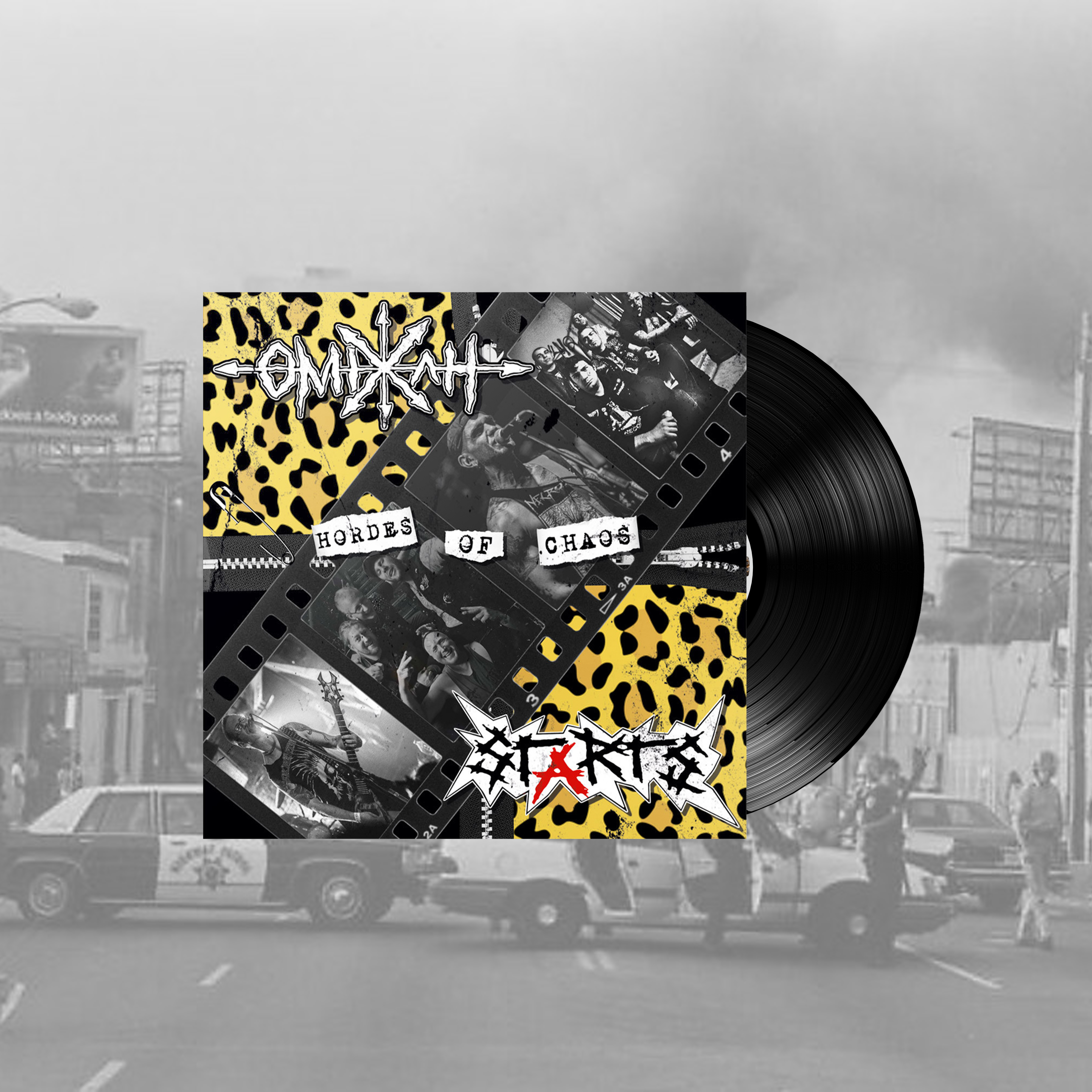 Omixli / Starts - Hordes Of Chaos 7"