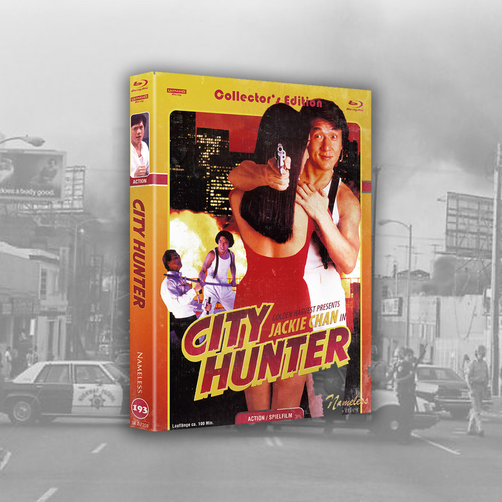 City Hunter - Mediabook / Cover C (4K UHD + Blu-Ray)
