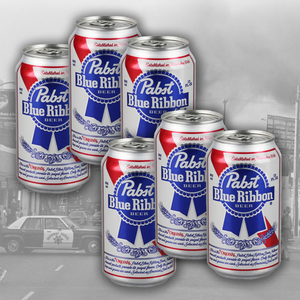 Pabst Blue Ribbon Beer - 6er Dose (355ml)