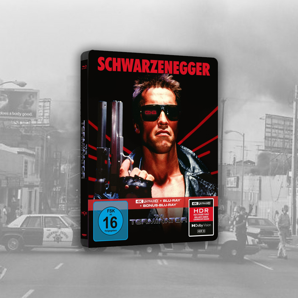Terminator - SteelBook / Cover A (4K UHD + 2 Blu-rays) Kopie