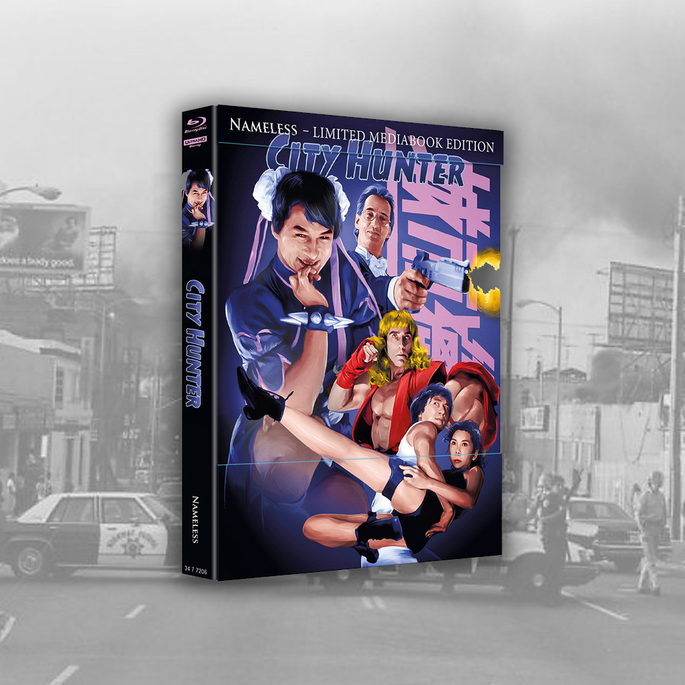 City Hunter - Mediabook / Cover A (4K UHD + Blu-Ray)
