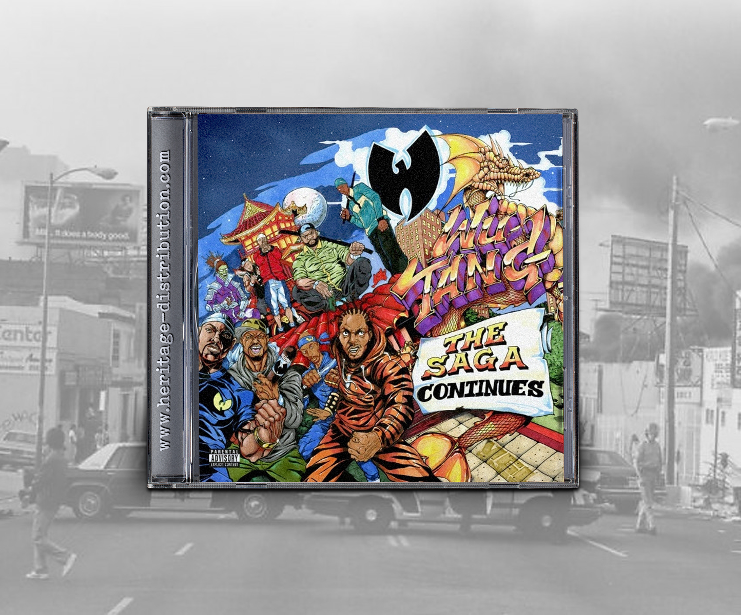 Wu-Tang Clan - The Saga Continues (CD)