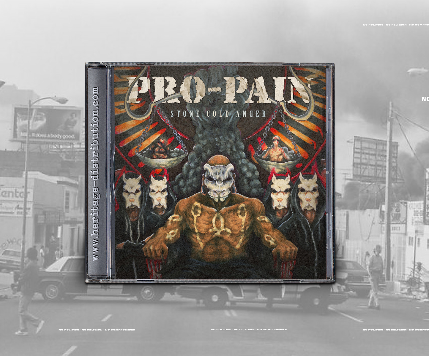 Pro-Pain - Stone Cold Anger (CD)