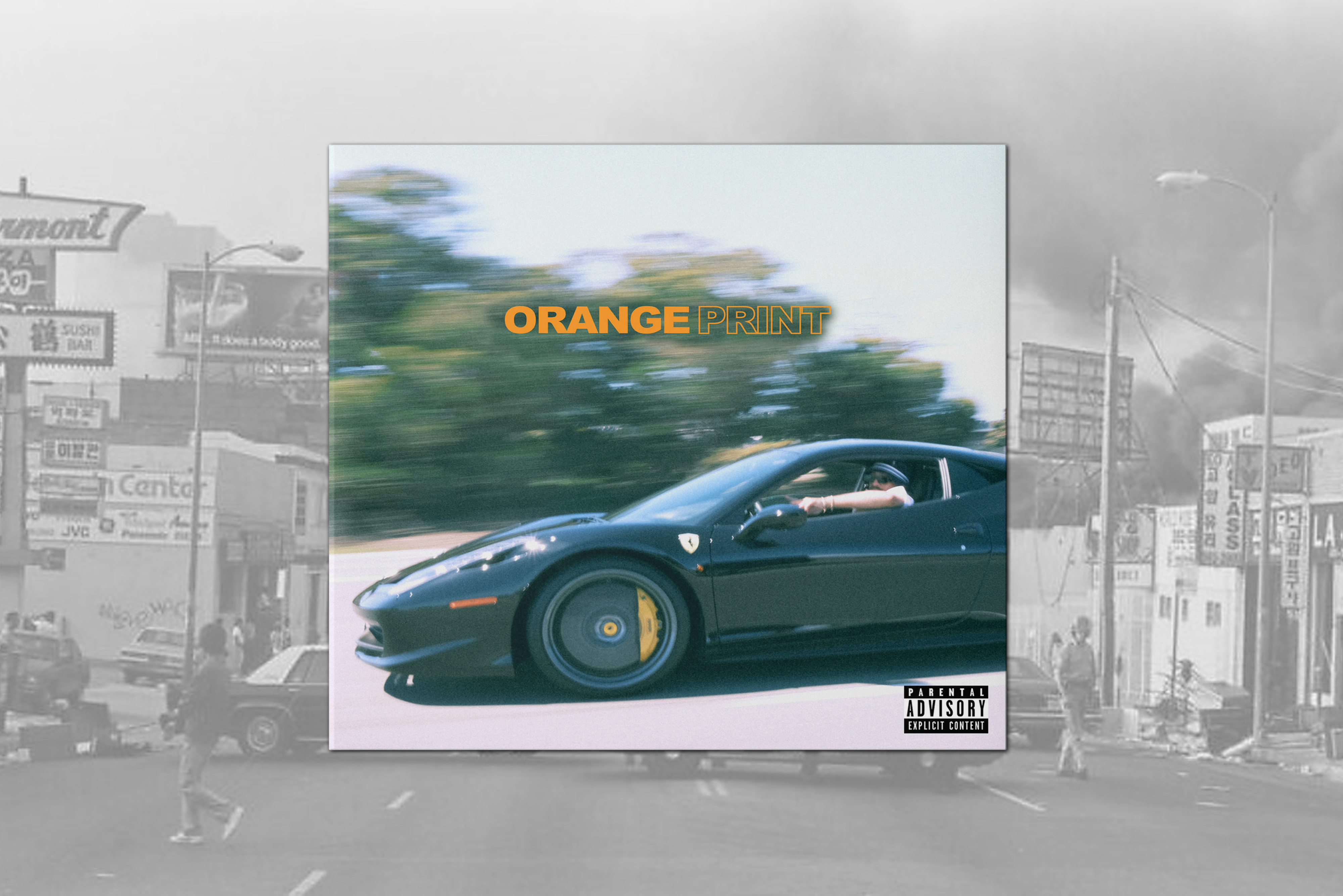 Larry June - Orange Print (CD)