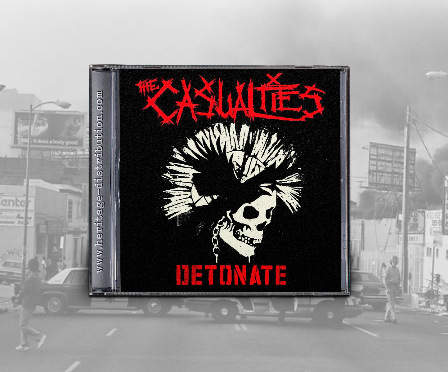 The Casualties - Detonate (CD)