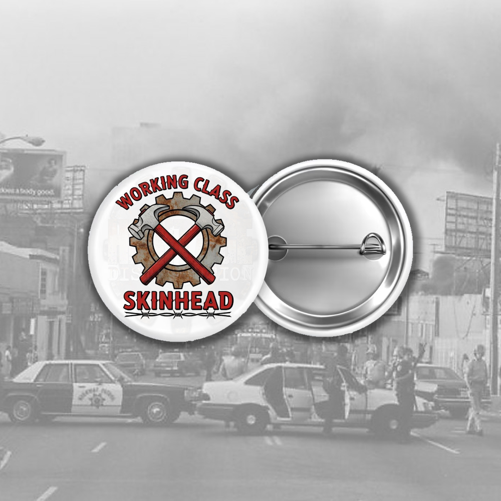 Working Class Skinhead (Button)