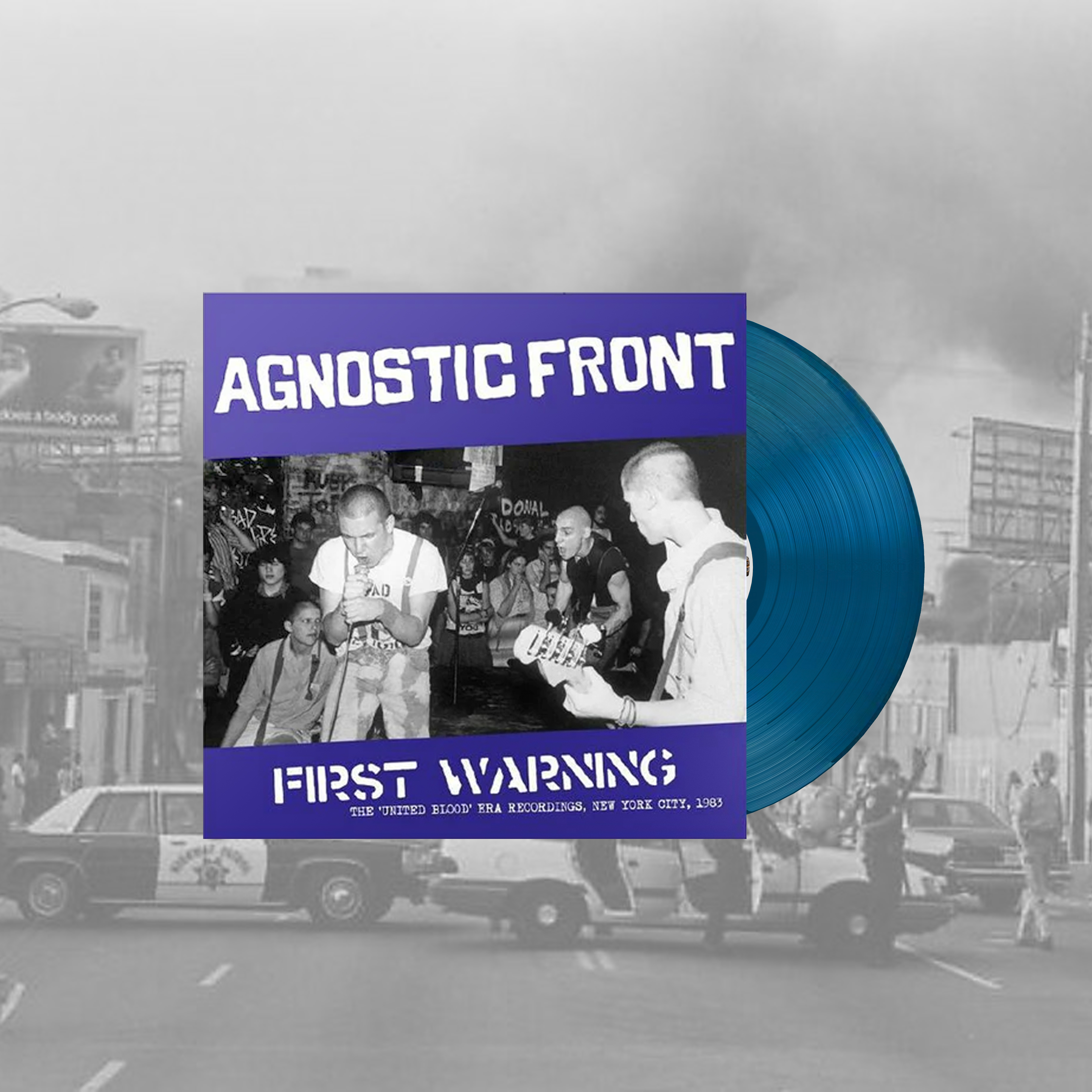 Agnostic Front - First Warning - The 'United Blood' Era Recordings, New York City, 1983 12"