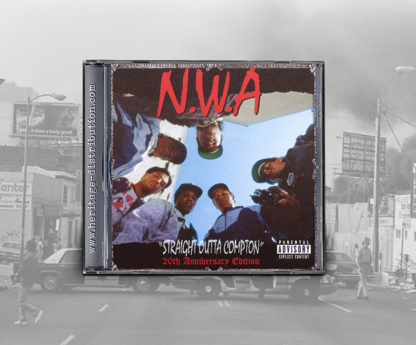 N.W.A - Straight Outta Compton - 20th Anniversary Edition (CD)