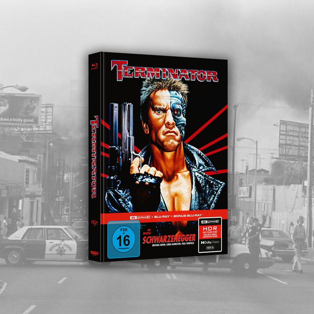 Terminator - Mediabook / Cover B (4K UHD + 2 Blu-rays)