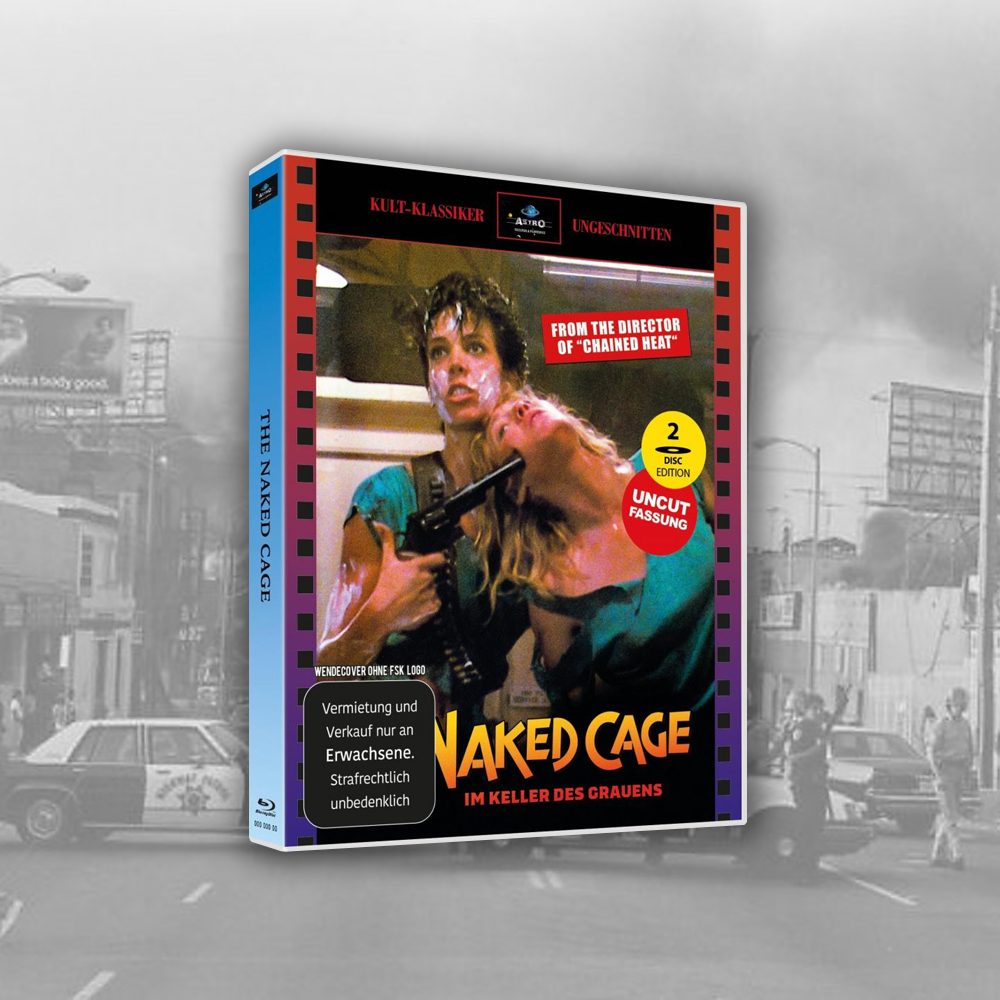 The Naked Cage - Im Keller des Grauens - Ltd. Edition / Cover 3 (2 Blu-rays)
